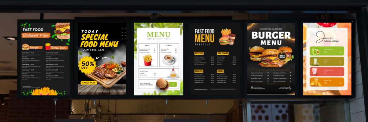 Digital Menu Boards